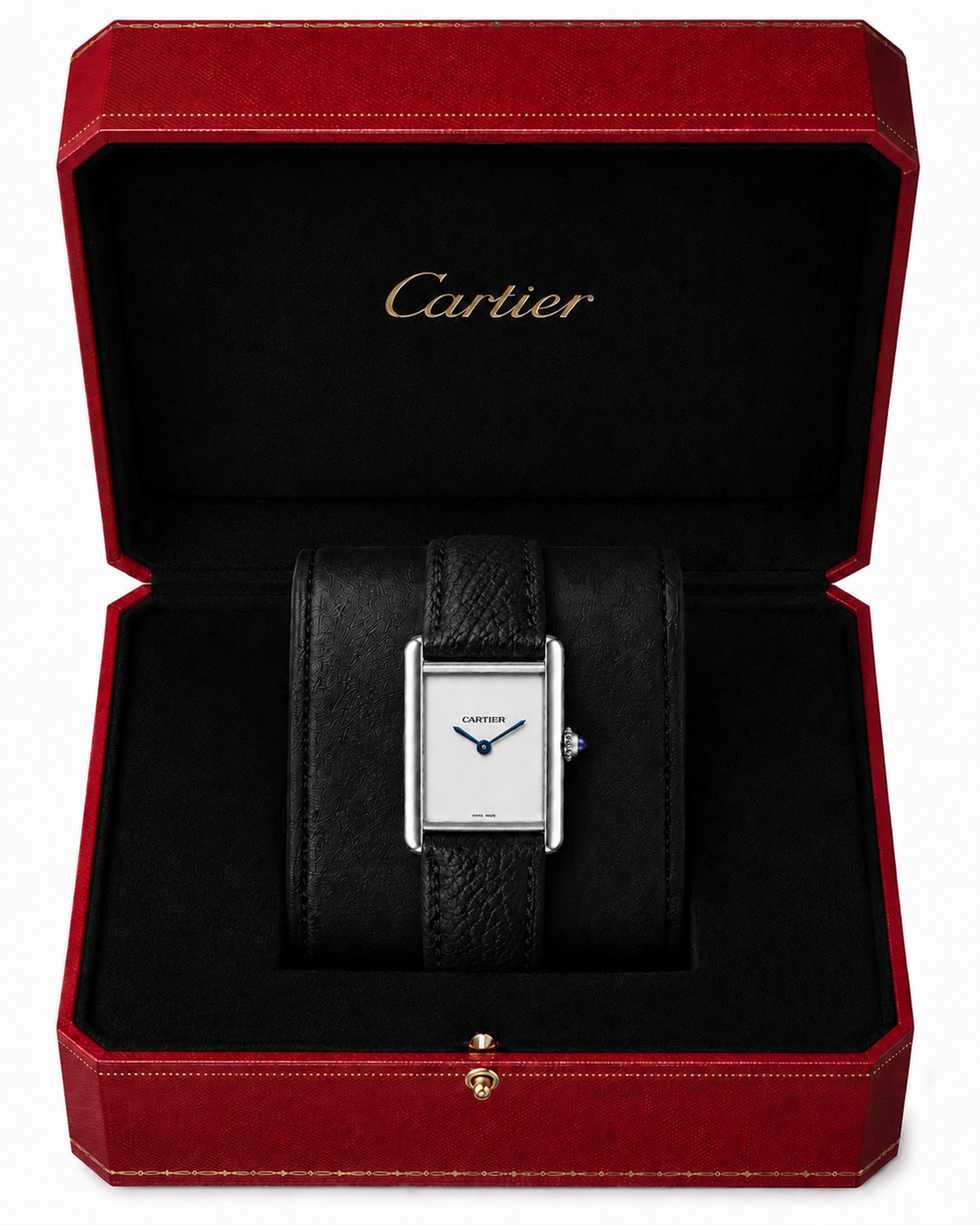 Elegant Minimalist Rectangular Leather Watch